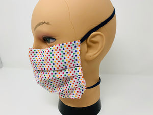 Adult Face Coverings (ADJUSTABLE EAR LOOPS) (£6 each or 2 for £10) + Postage