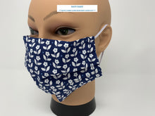 Load image into Gallery viewer, Adult Face Coverings (ADJUSTABLE EAR LOOPS) (£6 each or 2 for £10) + Postage
